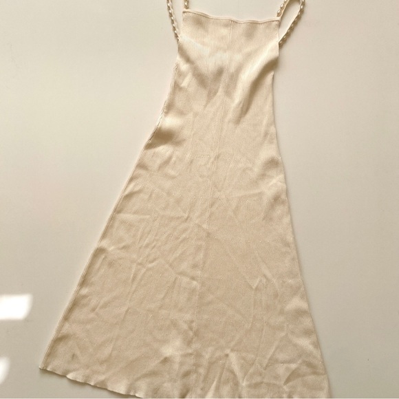 House of Harlow 1960 Ivory Cloud Dancer Dress with Pearl Straps, Size XS - Picture 2 of 9